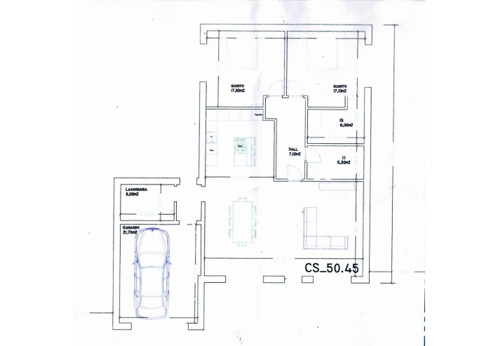 Lote para construção em Chafé com projecto aprovado